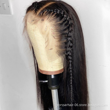 Remy Cuticle Aligned Wigs, Pre-Plucked Lace Front Wigs , 100% Brazilian Virgin Human Hair Wigs For Women